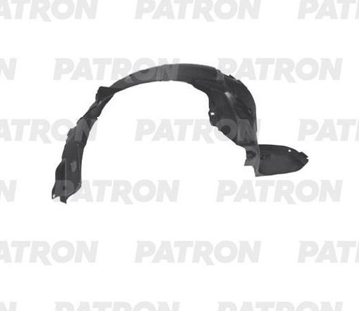 Локер арки колеса Patron. Артикул P72-2291AL