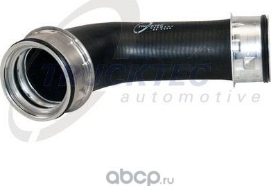 Патрубок интеркулера Trucktec Automotive (Резина с тканевым включением). Артикул 07.14.047