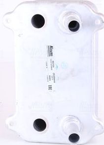 Радиатор масляный (маслоохладитель) для двигателя Nissens (алюминий). Артикул 90735