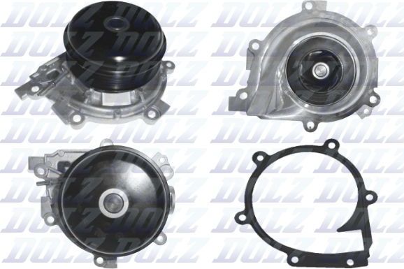 Помпа (водяной насос) Dolz для Mercedes-Benz E-Класс V (W213, S213, C238) 2016-2026. Артикул M260