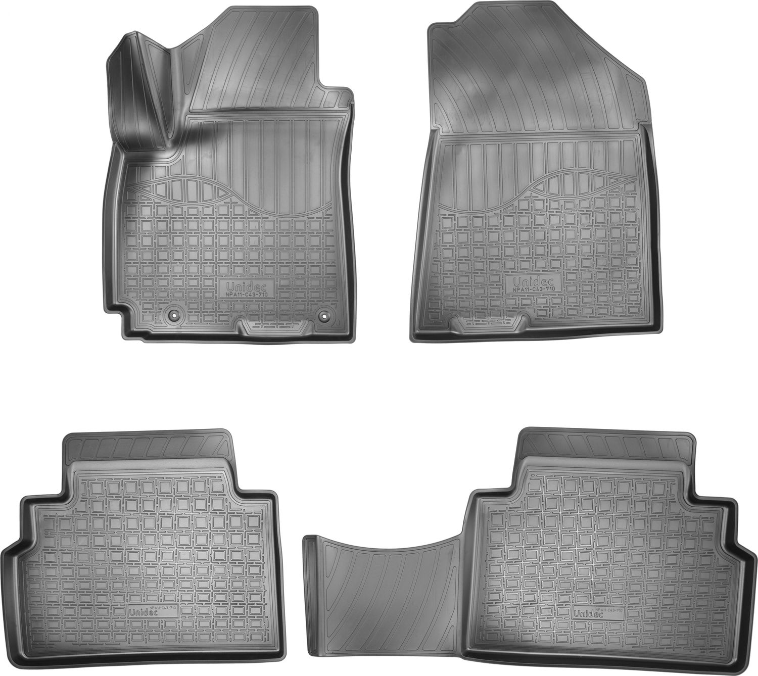 Коврики Норпласт для салона Kia Soul III (SK) 2019-2026. Артикул NPA11-C43-710