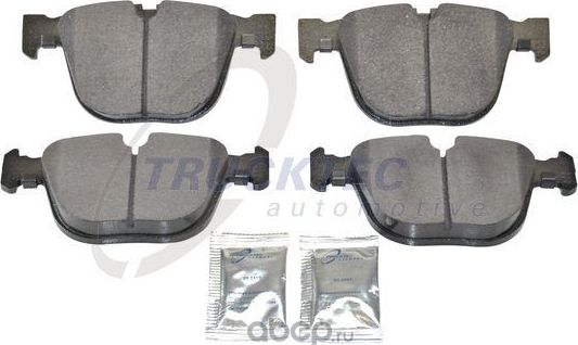Колодки тормозные дисковые /комплект 4 шт/ BMW E60/E65/E90/E70/F15/E71 05 (Trucktec Automotive). Артикул 0834156