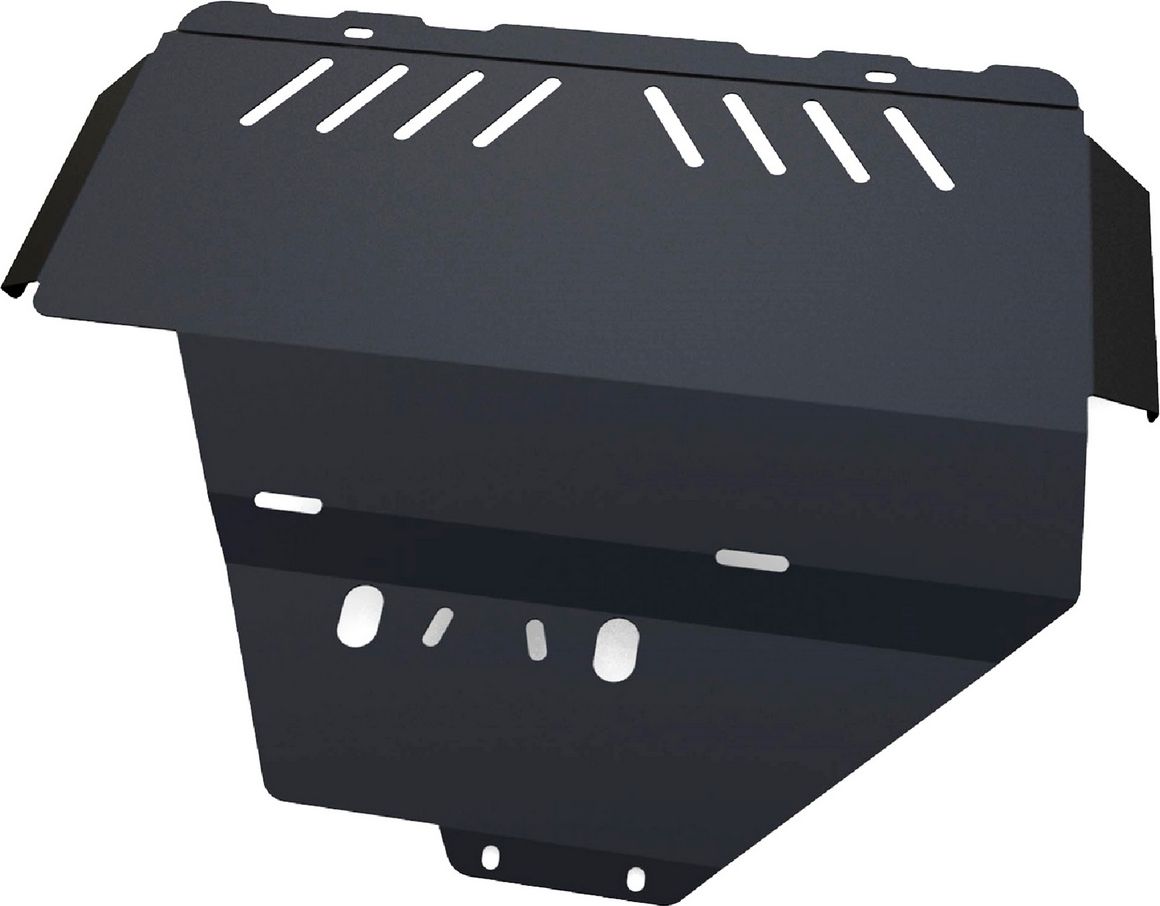 Защита АвтоБРОНЯ для картера (увеличенная) Subaru Impreza WRX III 2007-2010. Артикул 111.05407.1