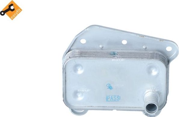 Радиатор масляный (маслоохладитель) для двигателя NRF EASY FIT. Артикул 31183