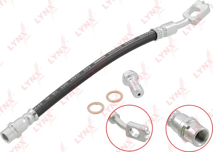 Тормозной шланг LYNXauto. Артикул BL-3095