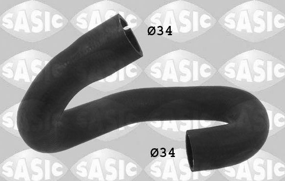 Патрубок радиатора (системы охлаждения) Sasic правый верхний для Opel Zafira A 1999-2005. Артикул 3406004