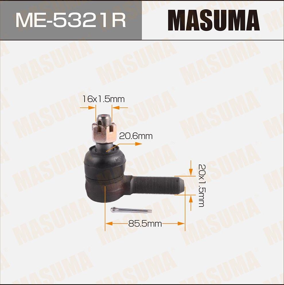 Наконечник рулевой тяги Masuma. Артикул ME-5321R