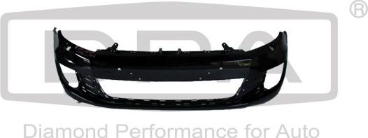 Бампер DPA передний для Volkswagen Golf VI 2008-2013. Артикул 88070617502