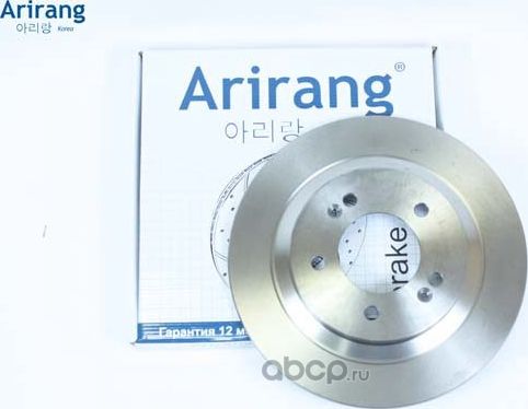 Диск заднего тормоза (Arirang). Артикул ARG291030