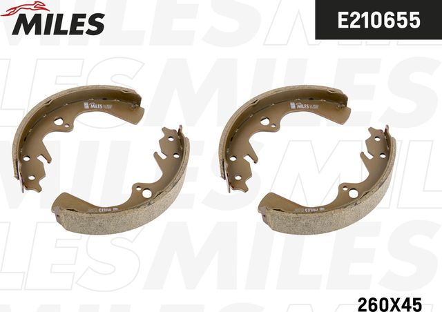 Тормозные колодки Miles. Артикул E210655