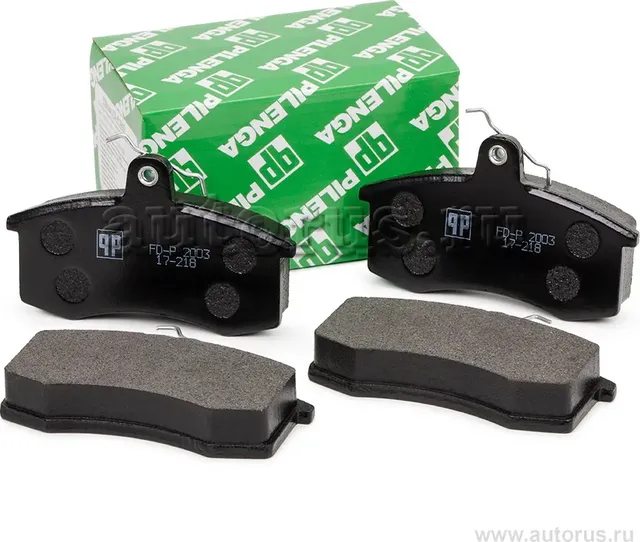 PILENGA Колодки тормозные дисковые  LADA ВАЗ 2108-21099  1117-1119  2170. Артикул fd-p2003