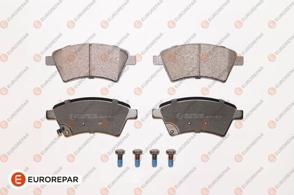 Тормозные колодки Eurorepar передние для Suzuki SX4 I (Classic) 2006-2015. Артикул 1619793080