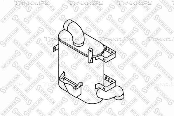 Глушитель Stellox для Renault Magnum 1992-2013. Артикул 82-03033-SX