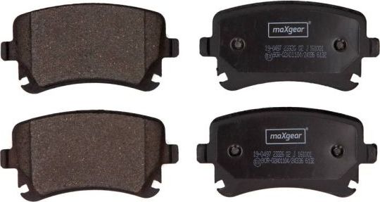 Тормозные колодки MaXgear. Артикул 19-0497