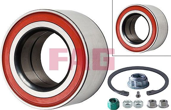 Ступичный подшипник (комплект) Fag передний для SEAT Toledo I 1993-1999. Артикул 713 6100 40