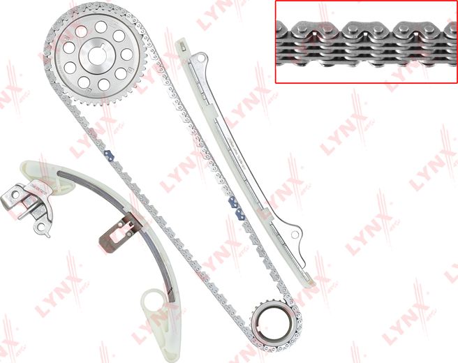 Цепь ГРМ LYNXauto. Артикул TK-0017
