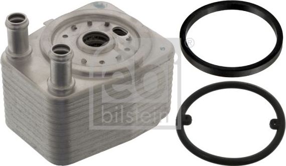 Радиатор масляный (маслоохладитель) для двигателя Febi Bilstein (алюминий) для Volkswagen Eos I 2006-2015. Артикул 100746