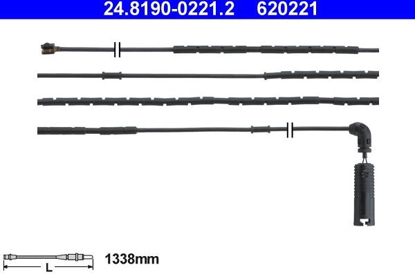 Датчик износа тормозных колодок  ATE. Артикул 24.8190-0221.2