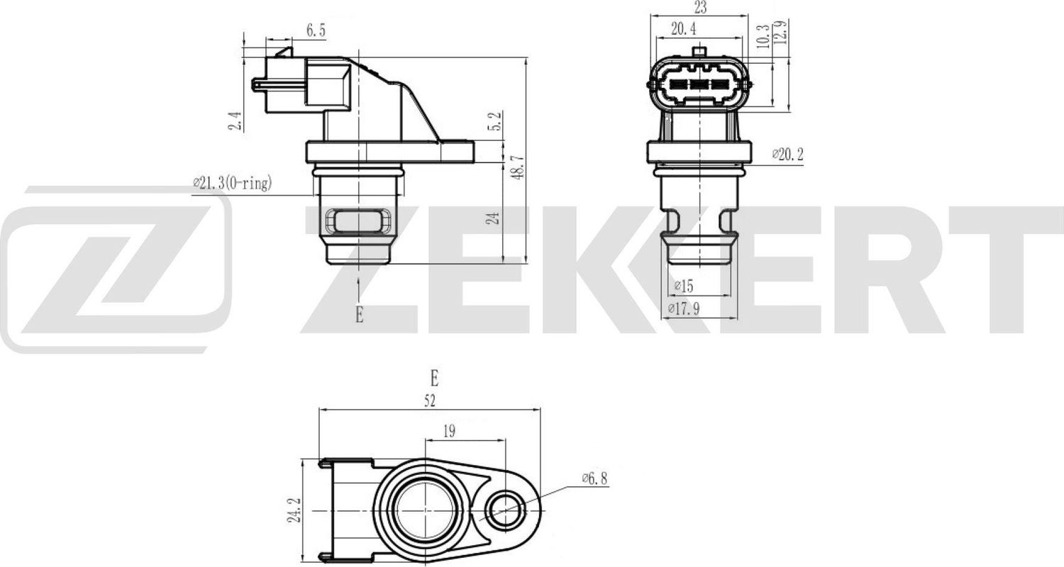 Датчик положения распредвала Zekkert. Артикул SE-5049