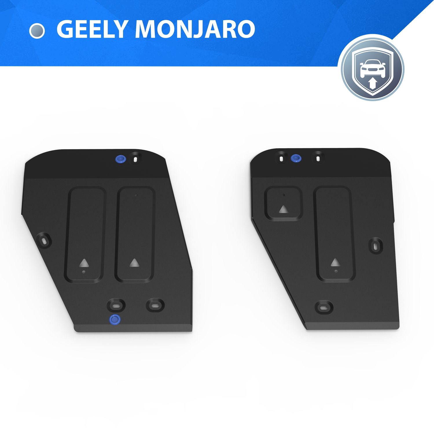 Защита топливного бака Rival для Geely Monjaro АКПП 4WD 2022-2026. Артикул 111.1933.1