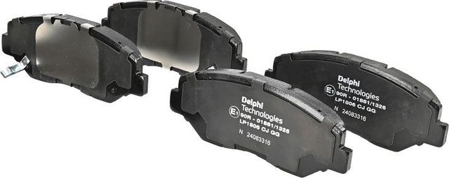 Тормозные колодки Delphi (Low-Metallic). Артикул LP1806