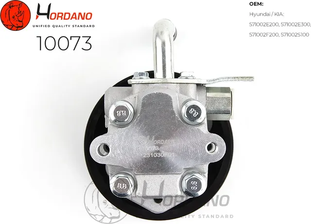 Насос ГУР (Hordano) Hordano. Артикул 10073