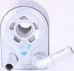 Радиатор масляный (маслоохладитель) для двигателя Nissens (алюминий). Артикул 90972