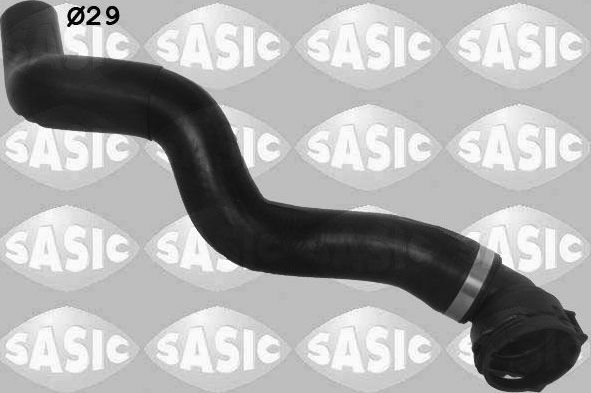 Патрубок радиатора (системы охлаждения) Sasic правый верхний для Opel Corsa D 2006-2014. Артикул 3406153