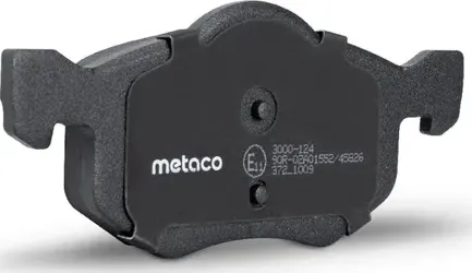 Колодки тормозные передние к-кт (Metaco). Артикул 3000124