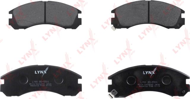 Тормозные колодки LYNXauto передние для Mitsubishi Delica IV 1996-1996. Артикул BD-5501