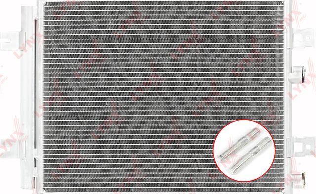 Радиатор кондиционера (конденсатор) LYNXauto. Артикул RC-0093