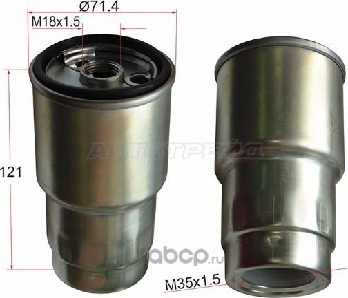 Фильтр топливный TOYOTA CORONAMARKHIACE 23C2LT (SAT). Артикул ST2339064450