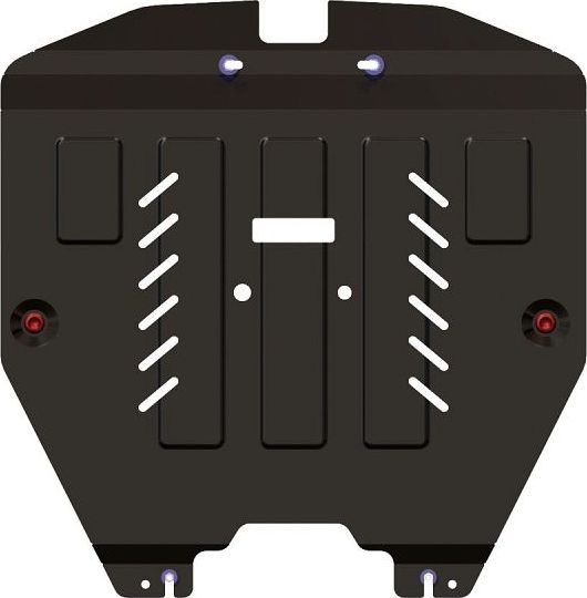 Защита Шериф (2 мм) для картера и КПП Hyundai Santa Fe II 2006-2012. Артикул 2229