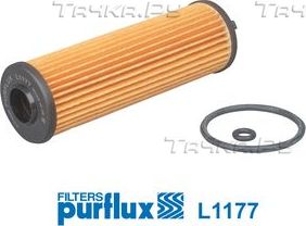Масляный фильтр Purflux для Skoda Superb III 2015-2026. Артикул L1177