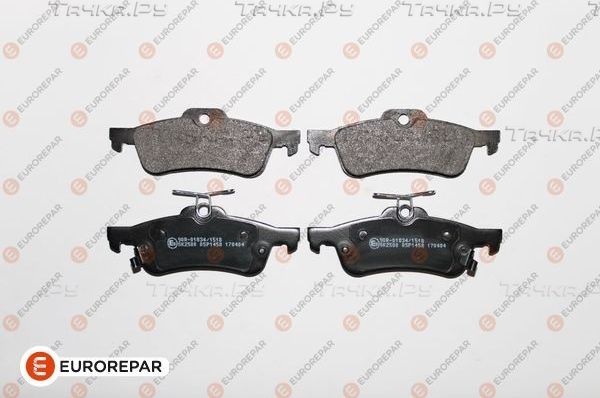 Тормозные колодки Eurorepar. Артикул 1617272180