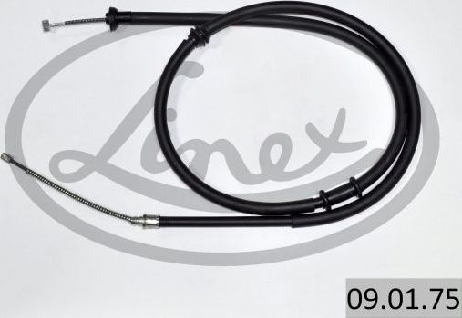 Трос ручника (тросик ручного тормоза) Linex. Артикул 09.01.75