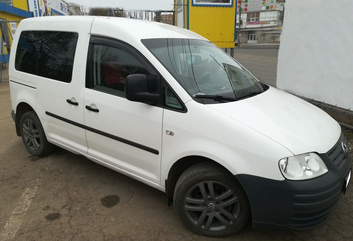Дефлекторы Cobra Tuning для окон Volkswagen Caddy III 2004-2015. Артикул V20104