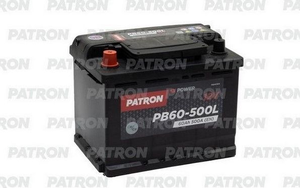 Аккумулятор Patron для Chevrolet Captiva I 2006-2018. Артикул PB60-500L