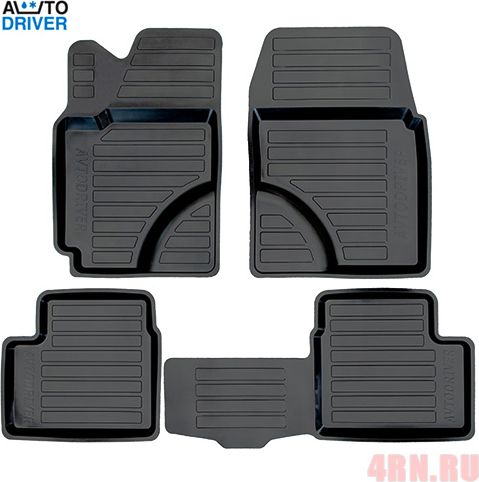 Коврики резиновые Avtodriver для салона Lifan Solano I 2008-2016. Артикул ADRPRO038