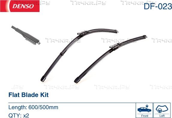 Щетки стеклоочистителя (дворники) Denso. Артикул DF-023
