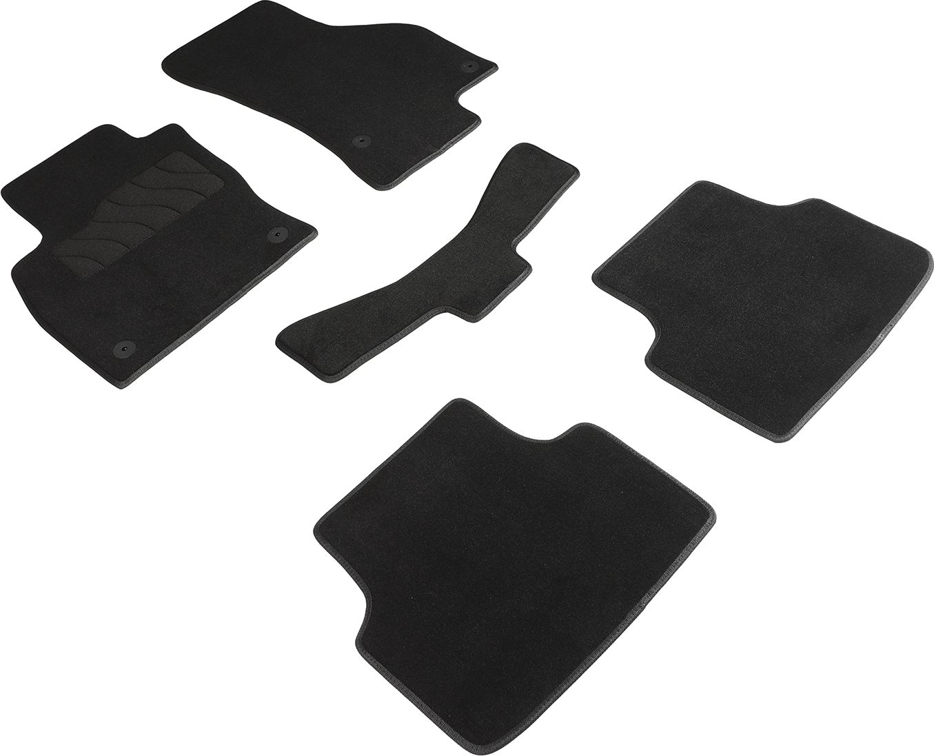 Коврики ворсовые Seintex для салона Skoda Octavia A7 2013-2020. Артикул 87977