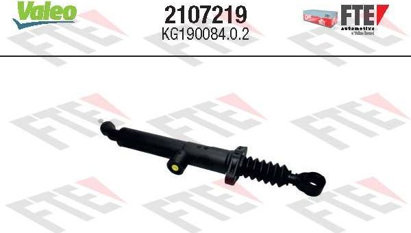 Цилиндр сцепления главный Valeo (полимерный материал). Артикул 2107219