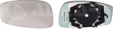 Зеркальное стекло бокового зеркала Alkar левое для Fiat Idea 2003-2008. Артикул 6431931