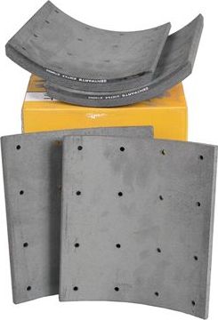 Тормозные накладки Zentparts задние для MAN L2000 1993-2005. Артикул Z10743