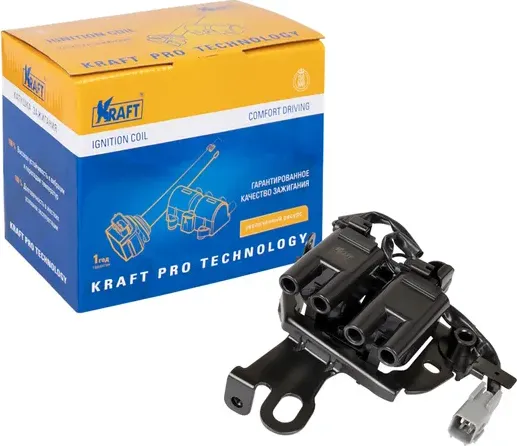 Катушка зажигания Hyundai Tucson (04-) / Kia Sportage II (04-) (Kraft). Артикул KT882020