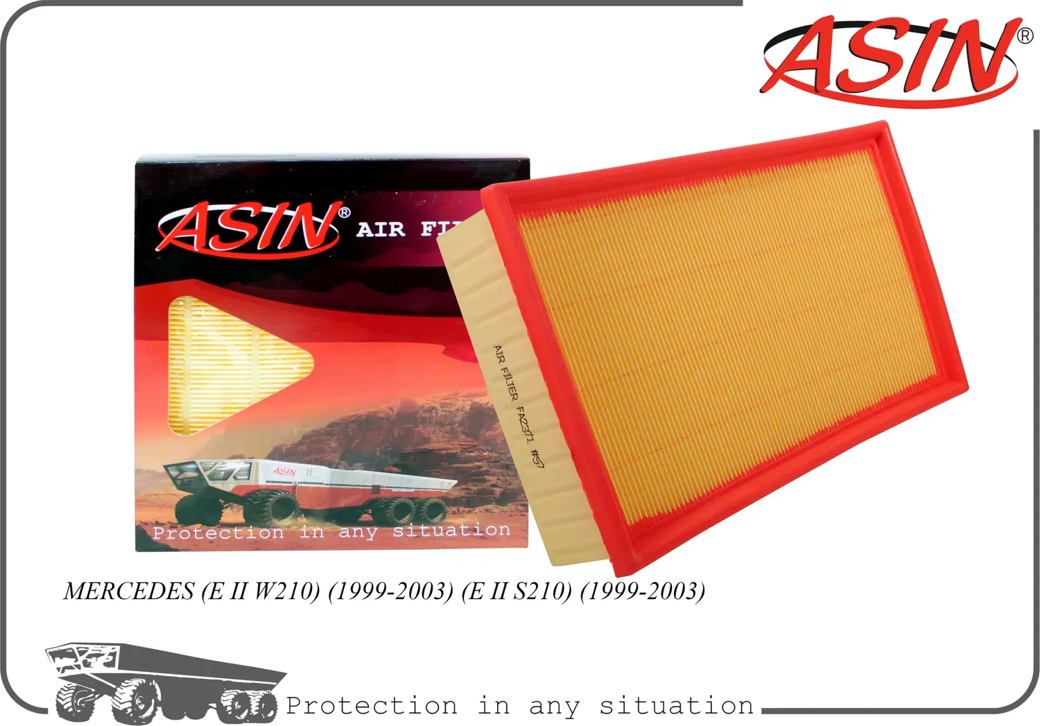 Фильтр воздушный (Asin). Артикул ASINFA2371