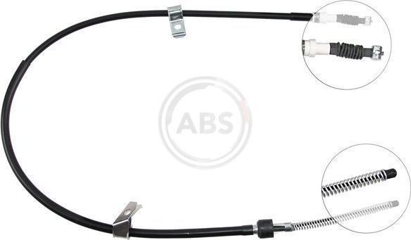 Трос ручника (тросик ручного тормоза) ABS. Артикул K11487