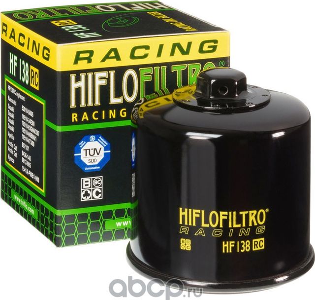 Фильтр масляный мото SUZUKI Hayabusa HIFLO FILTRO (Hiflofiltro). Артикул HF138RC