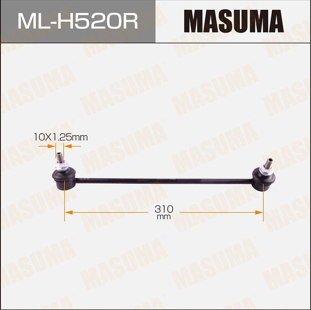 Стойка (тяга) стабилизатора Masuma. Артикул ML-H520R