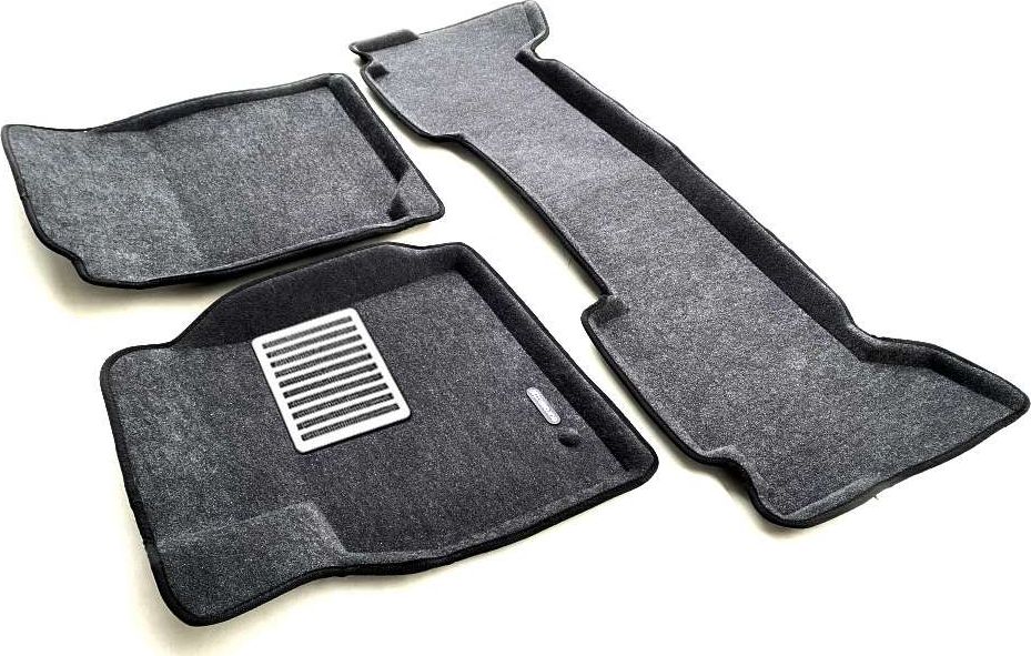 Коврики текстильные Euromat 3D Lux для салона салона Lexus LX470 1998-2007 Темно-серые. Артикул EM3D-005117G